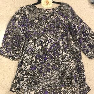 Chico’s sheer shirt